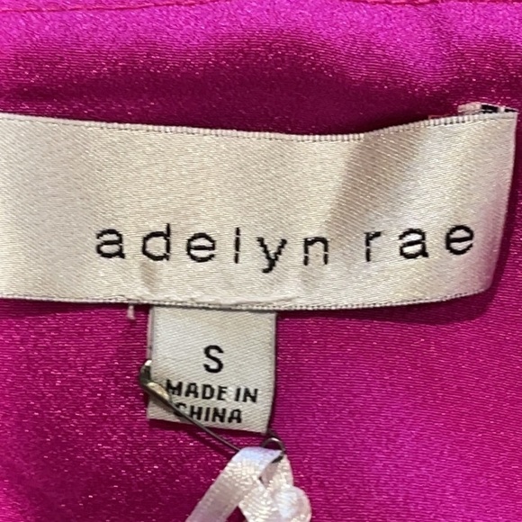 Adelyn Rae Pink Fit & Flare Dress w/ Cutouts - NWT - Picture 5 of 6